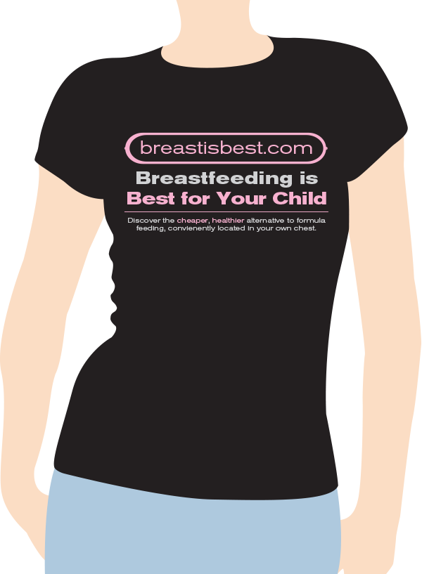 Breast is Best t-shirt back