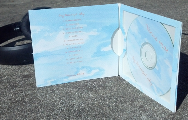 Venus Hum CD inside panels