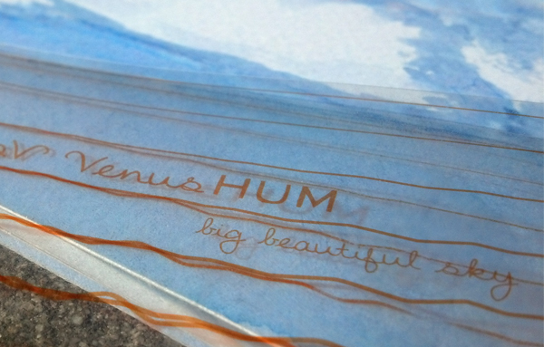 Venus Hum CD close up